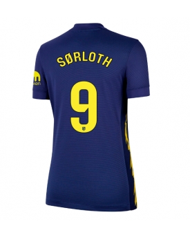 Billige Fotballdrakt Atletico Madrid Alexander Sorloth #9 Replika Bortedrakt Dame 2025-26 Kortermet Billige Fotballdrakt Atletico Madrid Alexander Sorloth #9 Replika Bortedrakt Dame 2025-26 Kortermet